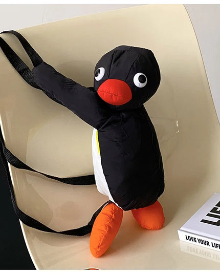 Black Penguin Backpack