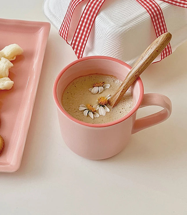 Pink Ceramic Mug