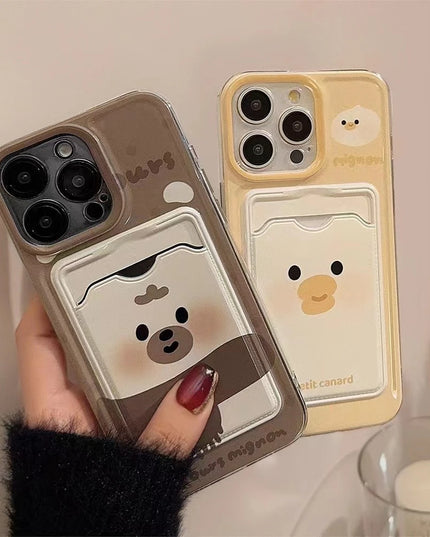 Bear & Duck Phone Case