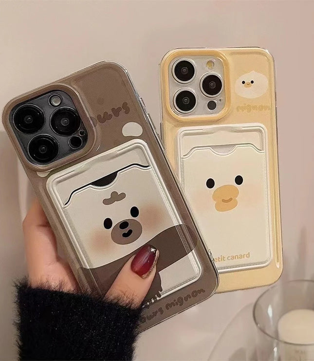 Bear & Duck Phone Case