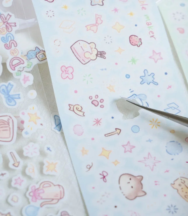 Mini Kawaii Tape Stickers