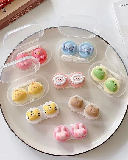 Cartoon Animal Contact Lense Case