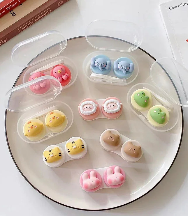 Cartoon Animal Contact Lense Case