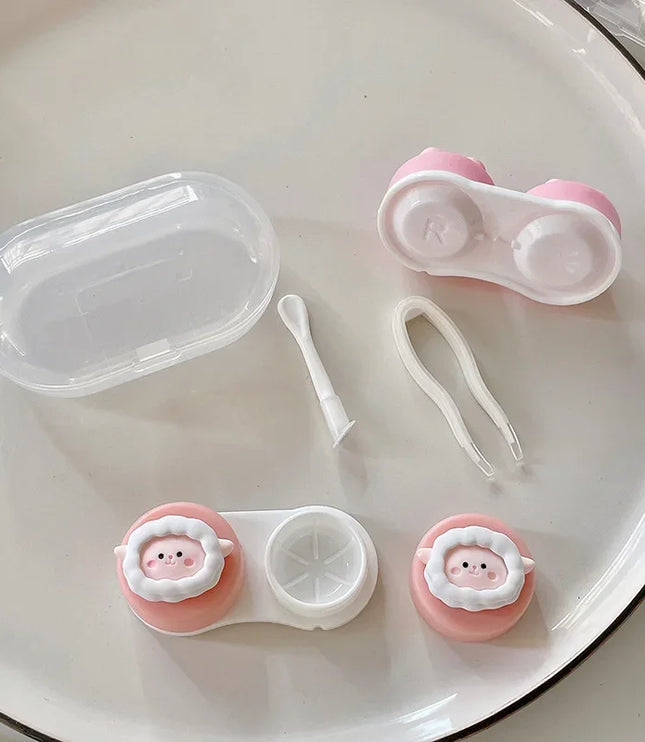 Cartoon Animal Contact Lense Case