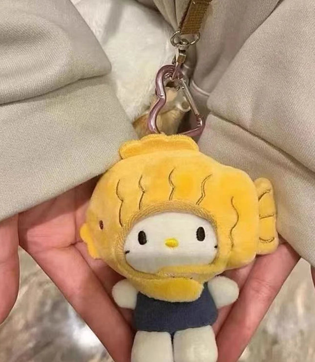 Hello Kitty Taiyaki Bag Charm