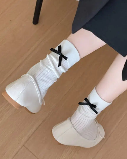 Ballet Bowknot Socks