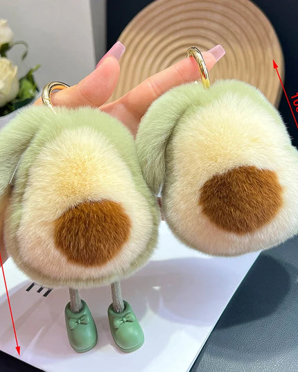 Avocado Plush Keychain