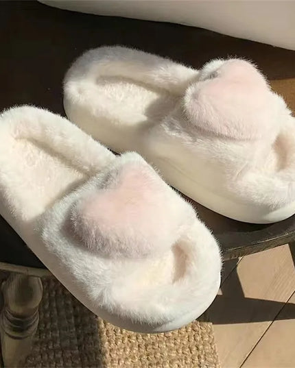 In Love Plush Slippers