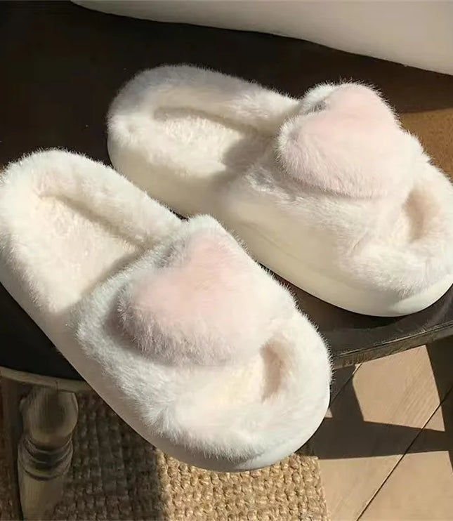 In Love Plush Slippers