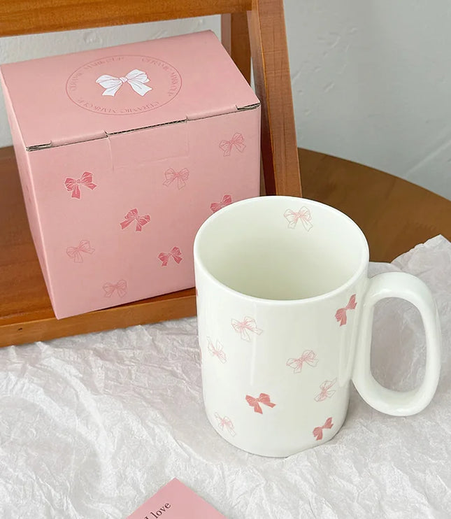 Bow Ceramic Mug