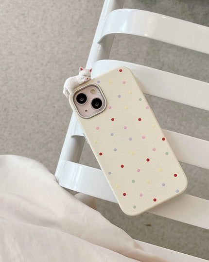 Cat Polka Dots Phone Case