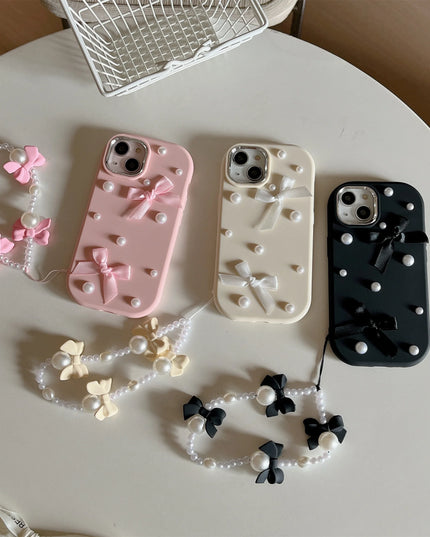 Pearl Bowknot Phone Case