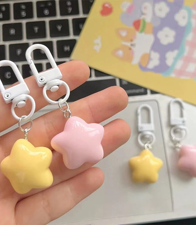 Cute Stars Keychain