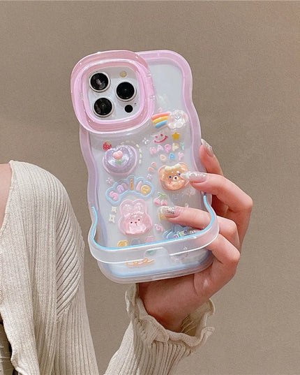 Jelly 3D Bear Phone Case