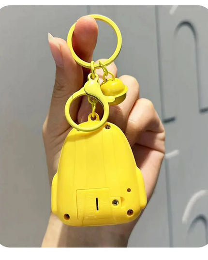 Bear Astronaut Lamp Keychain