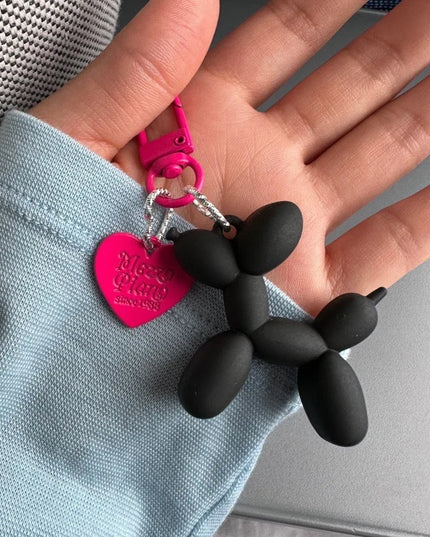 Y2K Balloon Dog Keychain