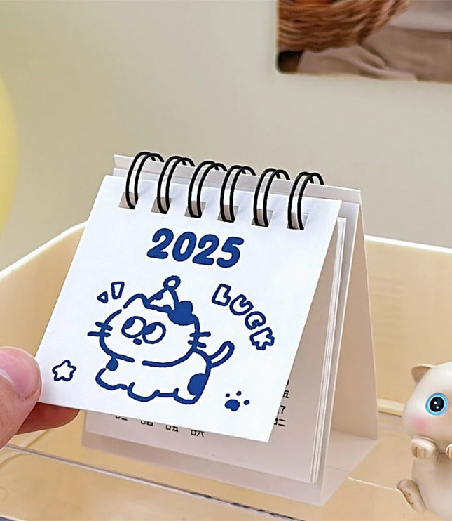 Mini Cartoon Desk Calendar