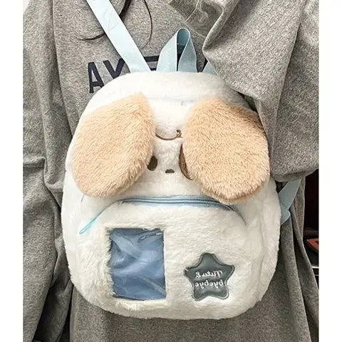 Cute Puppy Plush Backpack