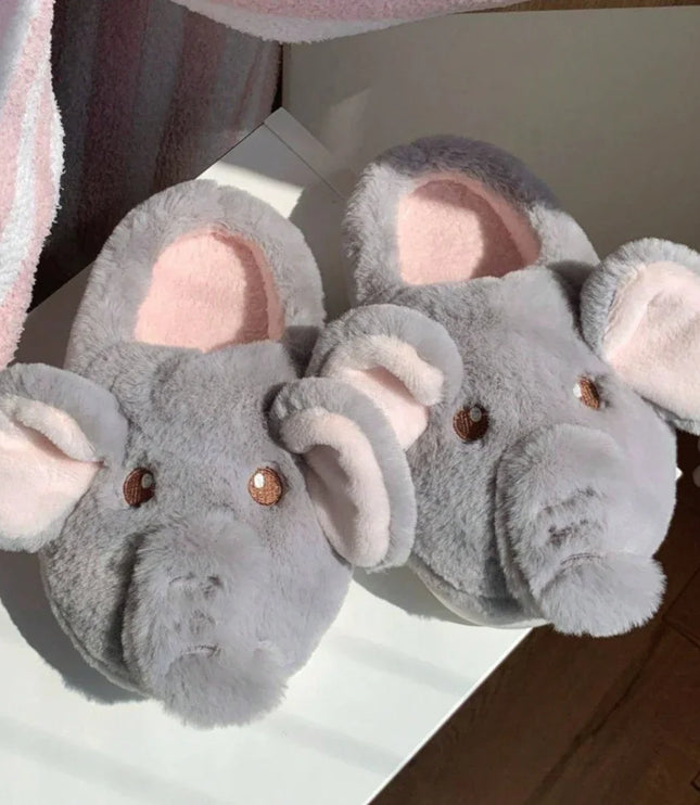 Cute Elephant Slippers