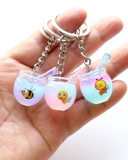 Honey Jar Keychain