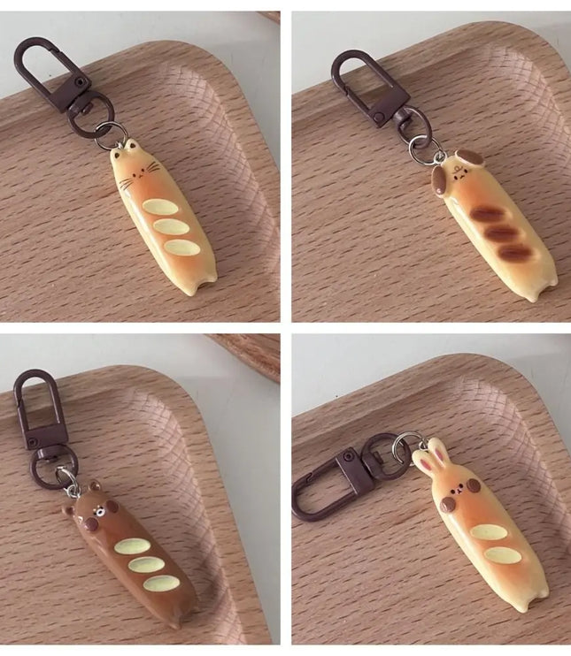 Baguette Keychain