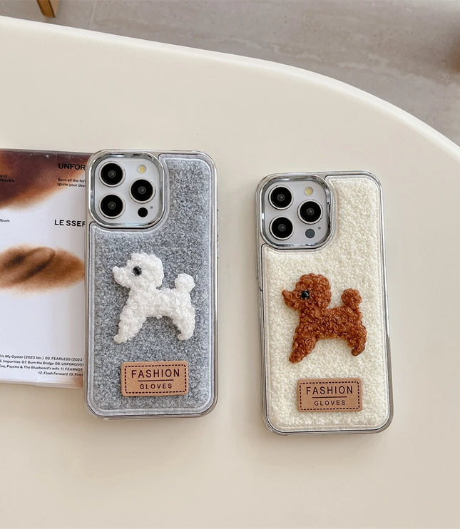 Plush Poodle Phone Case