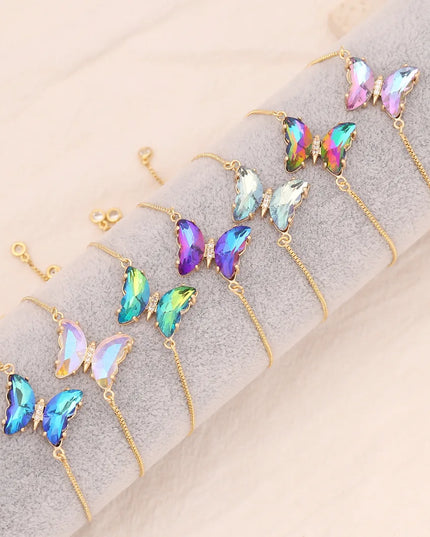 Galaxy Butterfly Bracelet