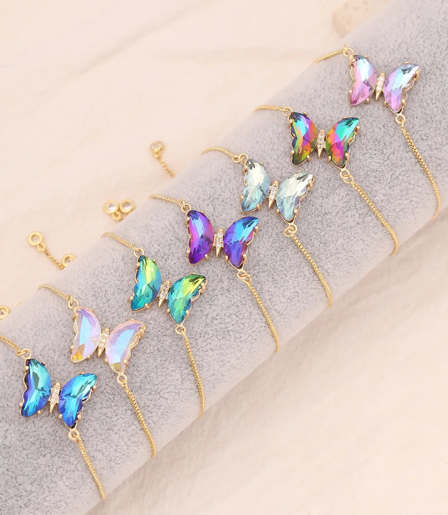 Galaxy Butterfly Bracelet