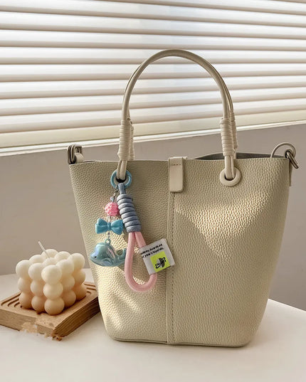 Dolphin Bow Keychain