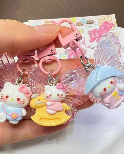 Butterfly Hello Kitty Keychain