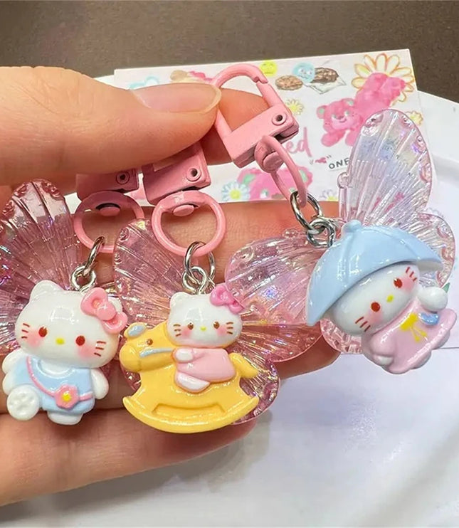 Butterfly Hello Kitty Keychain