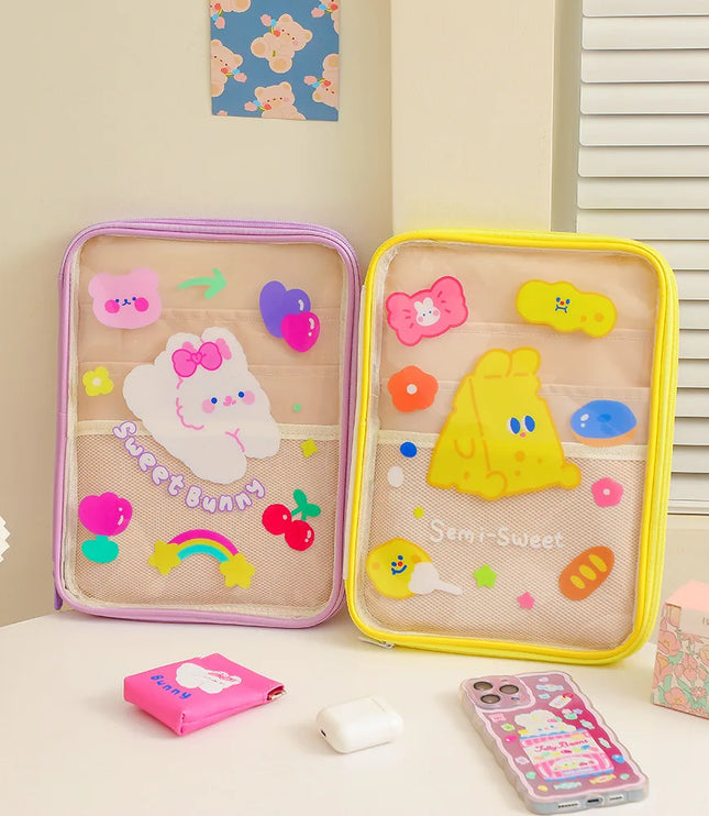 Cute Cartoon iPad Sleeve