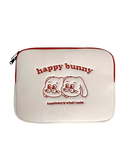 Happy Bunny Laptop Sleeve