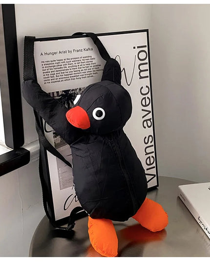 Black Penguin Backpack