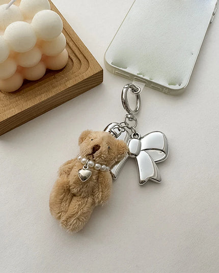 Bear Plush Keychain