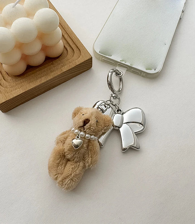 Bear Plush Keychain