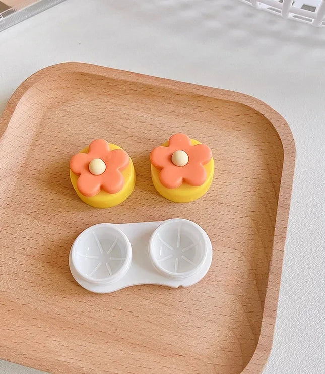 Flower Contact Lens Case