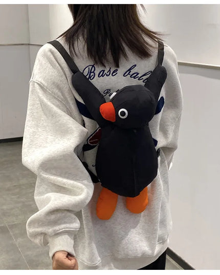 Black Penguin Backpack