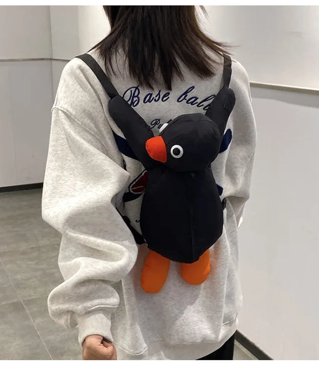 Black Penguin Backpack