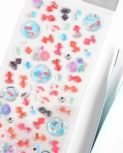 Goldfish Jelly Stickers