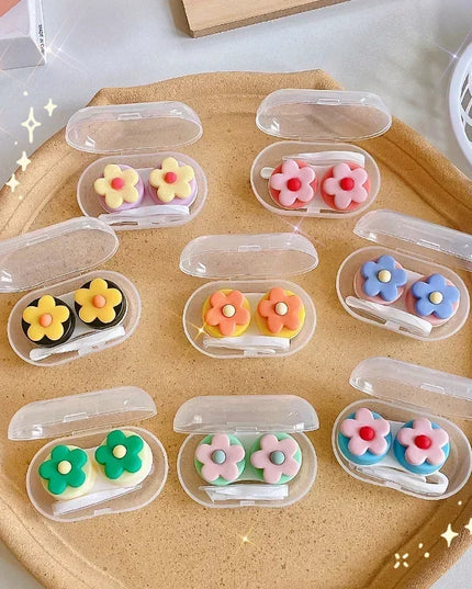 Flower Contact Lens Case