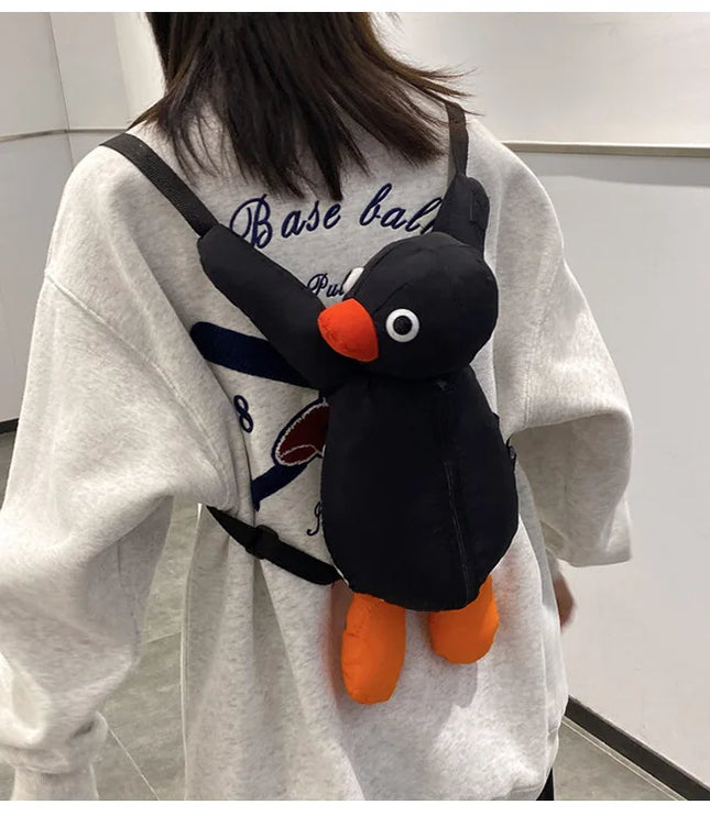 Black Penguin Backpack