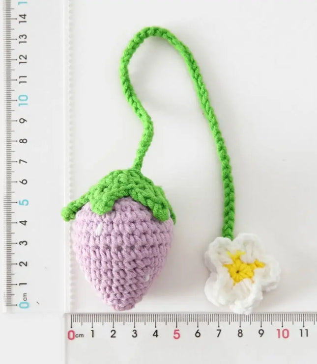 Crochet Flower Bookmark