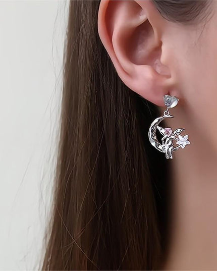 Moon's Angel Earrings