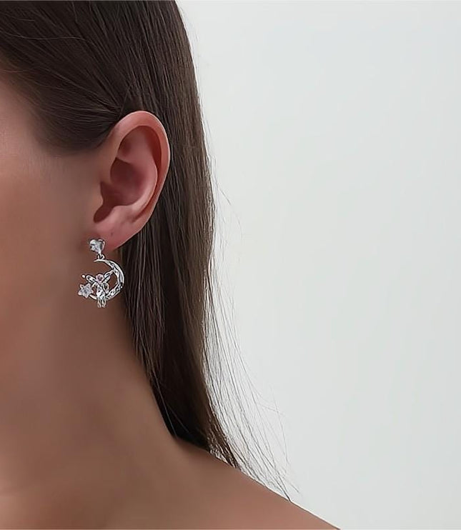 Moon's Angel Earrings