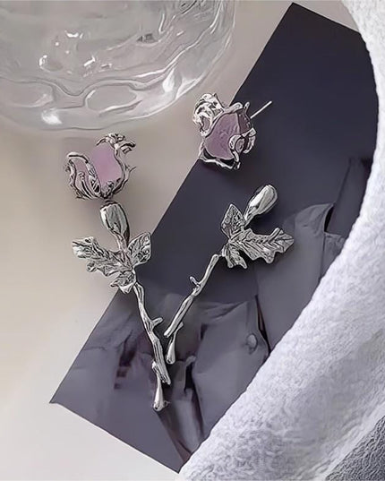 Violet Rose Earrings